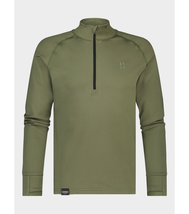 Poederbaas Poederbaas Arctic Pully Men 300_green PB010110 300_Green Poederbaas wintersportkleding PB010110 blauw bij Leerentveldvrijetijd.nl