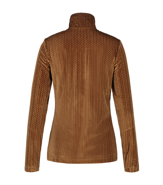 Luhta Luhta Kauhava Shirt chocolate brown 6_36229_312_L_180 Chocolate Brown Luhta wintersportkleding 6_36229_312_L_180 marine bij Leerentveldvrijetijd.nl