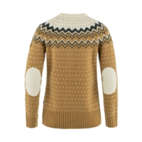 fjällräven Ovik Knit Sweater W 232-113_Buckwheat Brown-Chalk White F89941