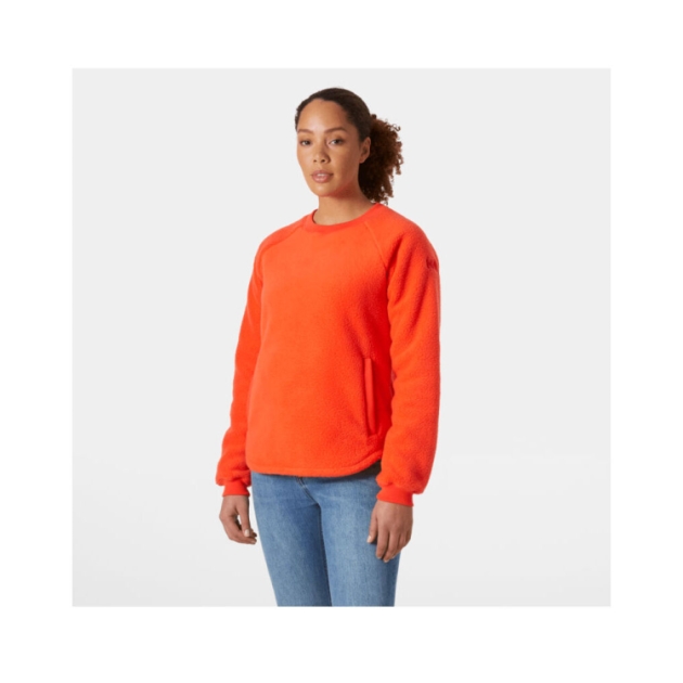 Helly Hansen W Escape Teddy Sweater Cherry Tomato 53054_147