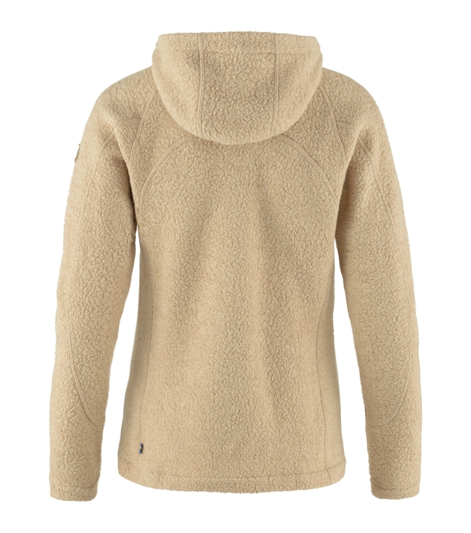 Fjällräven Fjällräven Kaitum Fleece W 196_dune beige F89666 196_Dune Beige Fjällräven wintersportkleding F89666 jeans bij Leerentveldvrijetijd.nl