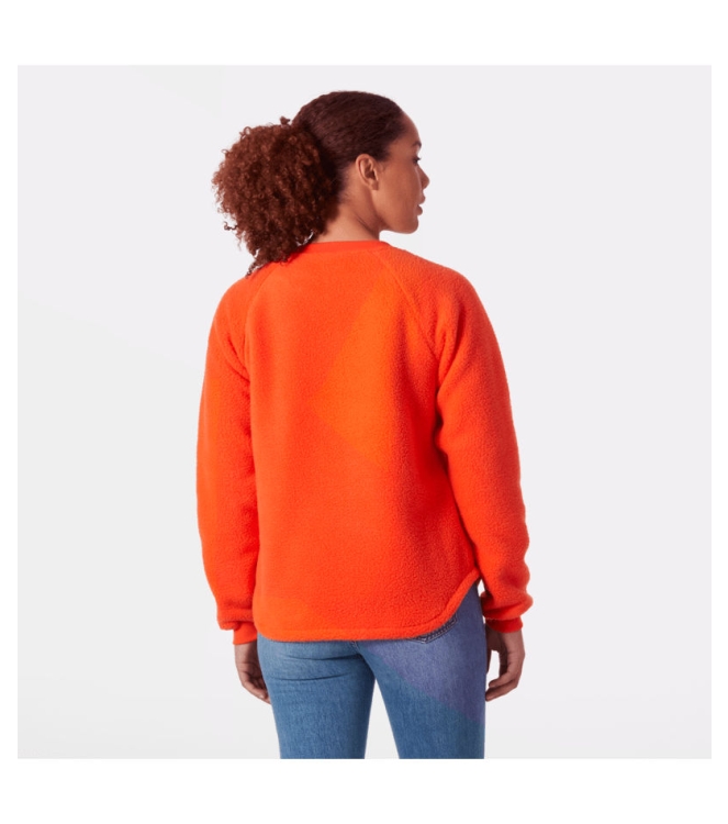Helly Hansen Helly Hansen W Escape Teddy Sweater cherry tomato 53054_147 Cherry Tomato Helly Hansen wintersportkleding 53054_147 geel bij Leerentveldvrijetijd.nl