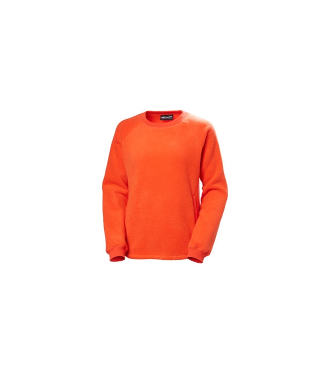 Helly Hansen Helly Hansen W Escape Teddy Sweater cherry tomato 53054_147 Cherry Tomato Helly Hansen wintersportkleding 53054_147 geel bij Leerentveldvrijetijd.nl