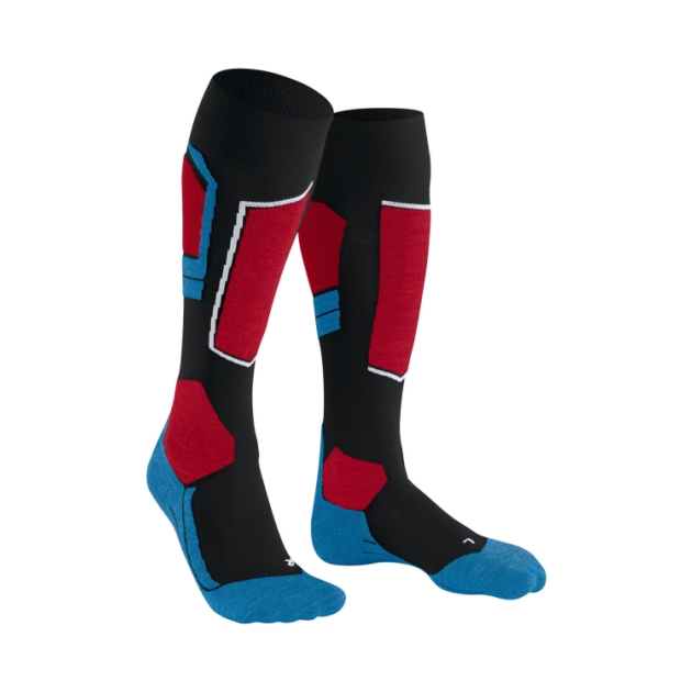 falke SK4 Heren Kniekousen black 16550 3006