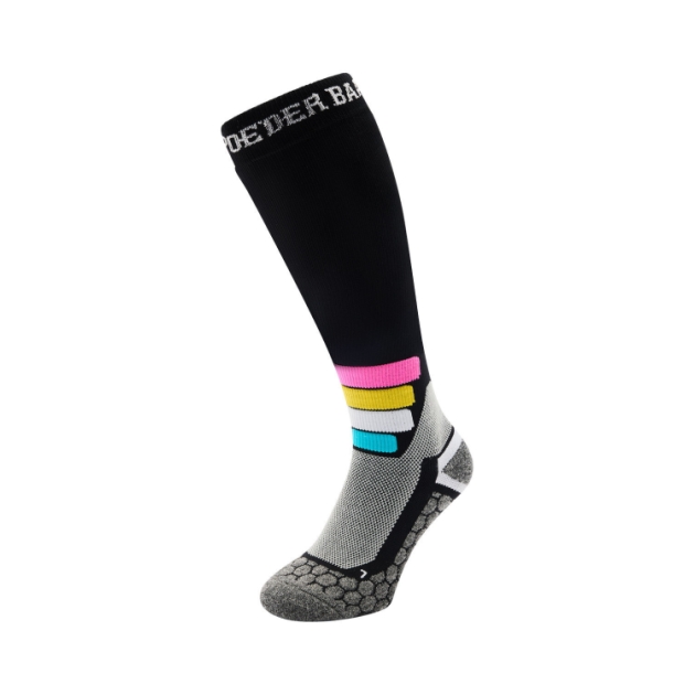 poederbaas Tech Ski Socks Compress Merino Pro 001_Black PB050125