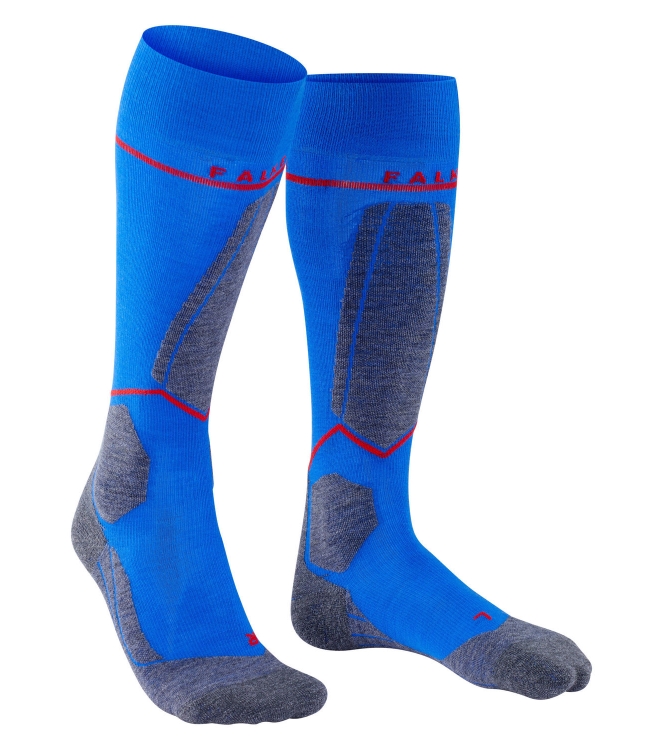 Falke Falke SK4 Energizing Light Heren Kniekousen 6940 olympic 16577 6940 olympic Falke wintersport accessoires 16577 antraciet bij Leerentveldvrijetijd.nl