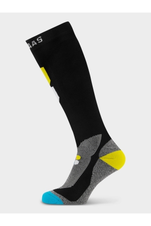Poederbaas Poederbaas Technical Ski Socks Bamboo Freeride 001_Black Poederbaas Poederbaas Technical Ski Socks Bamboo Freeride 001_Black