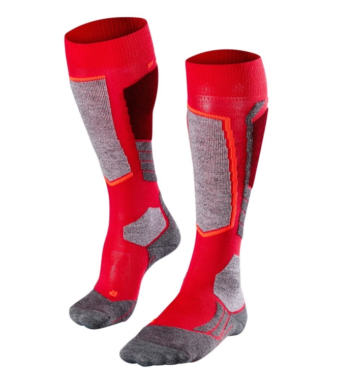 Falke Falke SK2 Skisokken Dames 8680 rose 16523 8680 Rose Falke wintersport accessoires 16523 ivoor bij Leerentveldvrijetijd.nl