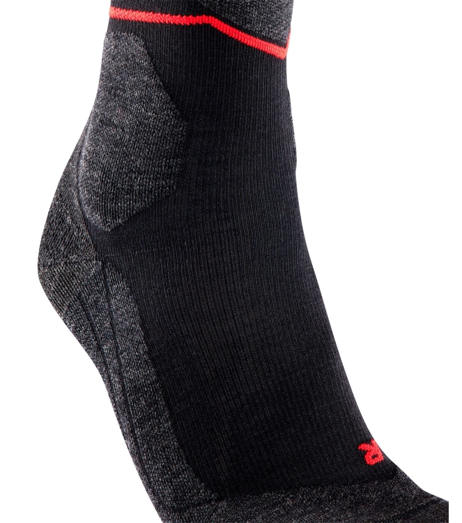 Falke Falke SK2 Energizing Light Dames Kniekousen black-mix 16573 3010 black-mix Falke wintersport accessoires 16573 3010 licht grijs bij Leerentveldvrijetijd.nl