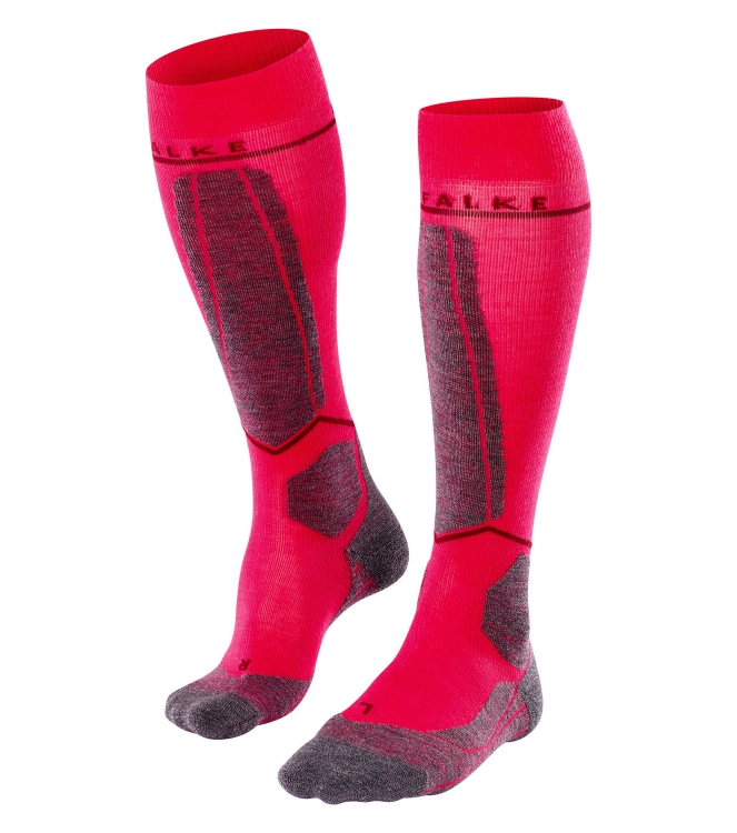 Falke Falke SK4 Energizing Light Dames Kniekousen 8564_rose 16578 8564_Rose Falke wintersport accessoires 16578 ivoor bij Leerentveldvrijetijd.nl