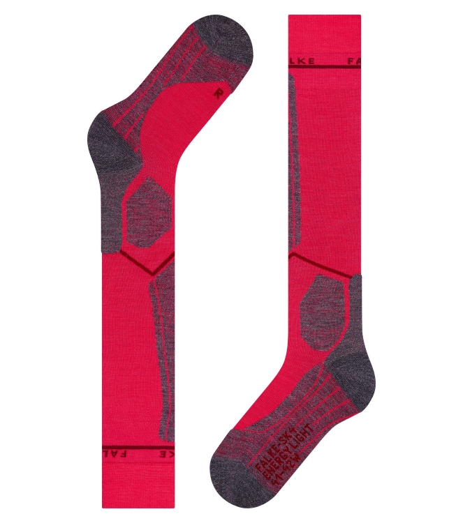 Falke Falke SK4 Energizing Light Dames Kniekousen 8564_rose 16578 8564_Rose Falke wintersport accessoires 16578 ivoor bij Leerentveldvrijetijd.nl