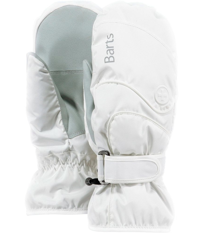 Barts Barts Basic Skimitts Wanten 10 white 0601 10 white Barts wintersportkleding 0601 roze bij Leerentveldvrijetijd.nl