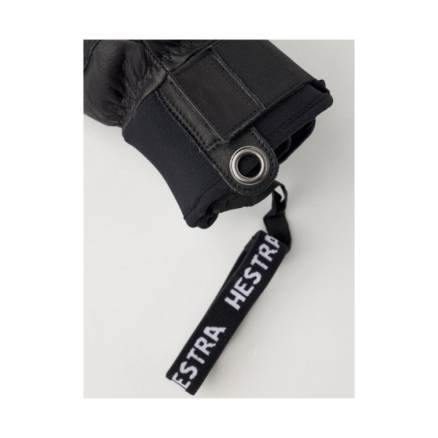 hestra Leather Fall Line - 5 finger 100100 Black / Black 3000780