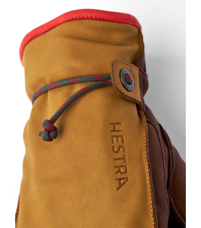 Hestra Hestra Wakayama 5-finger glove 710750 cork / brown 3000660 710750 Cork / Brown Hestra wintersportkleding 3000660 marine bij Leerentveldvrijetijd.nl