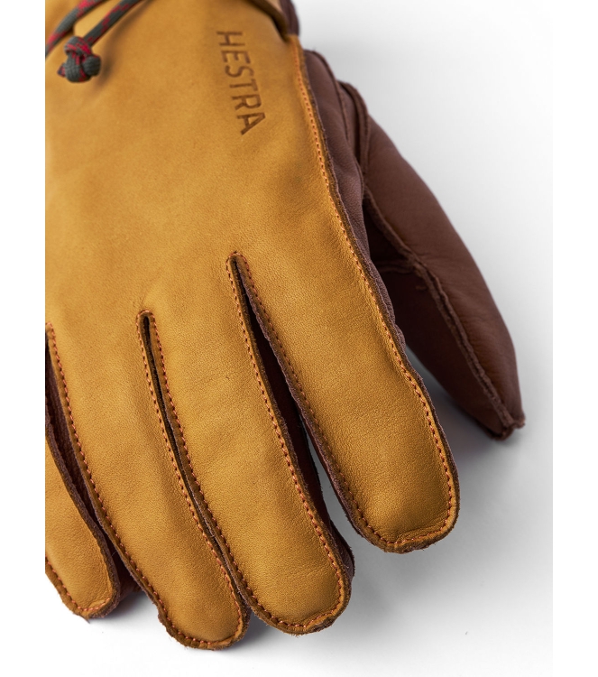 Hestra Hestra Wakayama 5-finger glove 710750 cork / brown 3000660 710750 Cork / Brown Hestra wintersportkleding 3000660 marine bij Leerentveldvrijetijd.nl