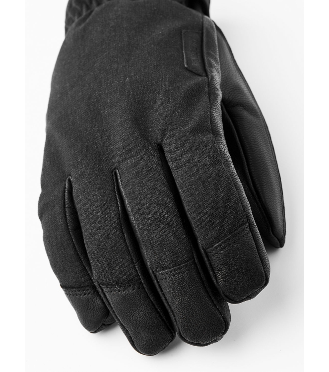Hestra Hestra CZone Primaloft Flex - 5 finger Black-10 black 31710 Black Hestra wintersportkleding 31710 licht grijs bij Leerentveldvrijetijd.nl