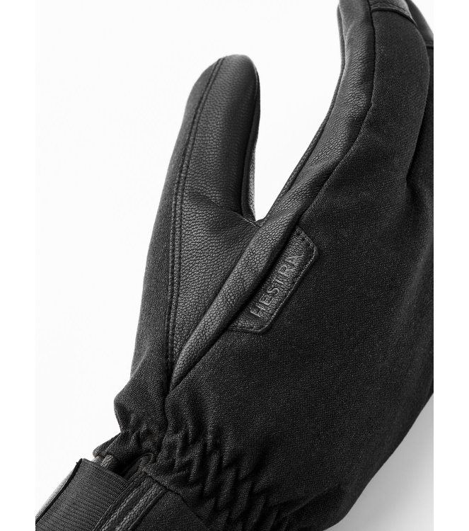 Hestra Hestra CZone Primaloft Flex - 5 finger Black-10 black 31710 Black Hestra wintersportkleding 31710 licht grijs bij Leerentveldvrijetijd.nl