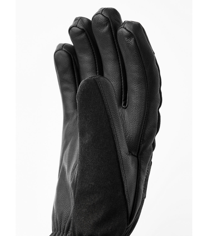 Hestra Hestra CZone Primaloft Flex - 5 finger Black-10 black 31710 Black Hestra wintersportkleding 31710 licht grijs bij Leerentveldvrijetijd.nl
