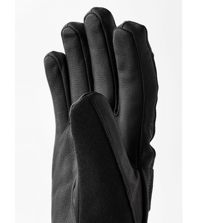 Hestra Hestra CZone Primaloft Flex - 5 finger Black-10 black 31710 Black Hestra wintersportkleding 31710 licht grijs bij Leerentveldvrijetijd.nl