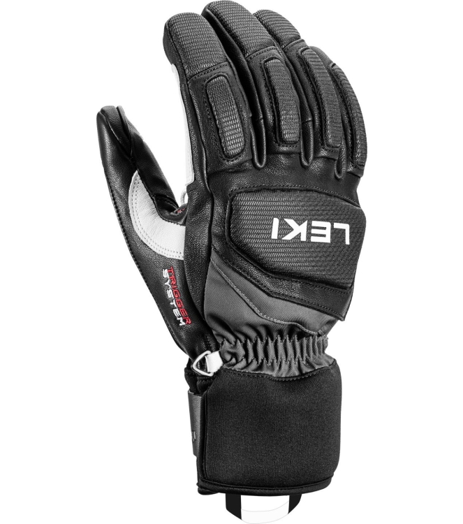 Leki Leki Griffin Pro 3D black-white LH653843301 black-white Leki wintersportkleding LH653843301 licht grijs bij Leerentveldvrijetijd.nl