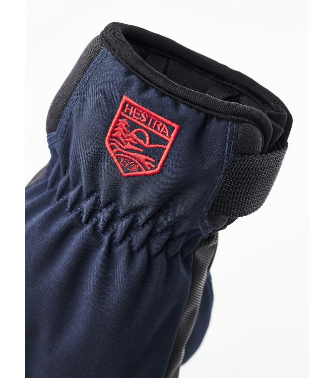 Hestra Hestra Ferox Primaloft Jr. - 5 finger 280 navy 32990 280 Navy Hestra wintersportkleding 32990 antraciet bij Leerentveldvrijetijd.nl