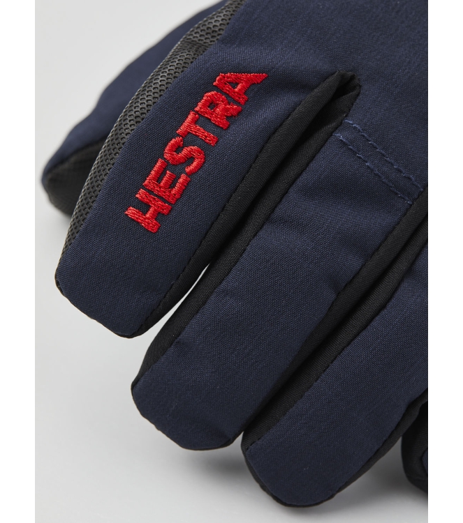 Hestra Hestra Ferox Primaloft Jr. - 5 finger 280 navy 32990 280 Navy Hestra wintersportkleding 32990 antraciet bij Leerentveldvrijetijd.nl