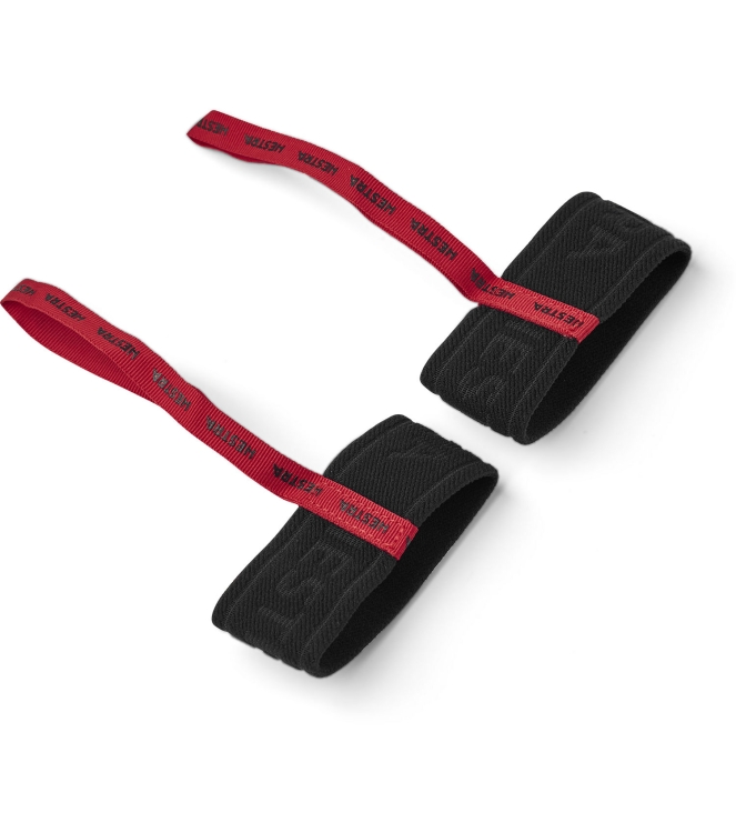 Hestra Hestra Handcuff Women 90/35mm Size 5-9 100560 black / red 91870 100560 Black / Red Hestra wintersportkleding 91870 ecru bij Leerentveldvrijetijd.nl
