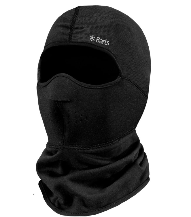 Barts Barts Helmaclava X Treme 01 black 0109 01 Black Barts wintersportkleding 0109 licht grijs bij Leerentveldvrijetijd.nl