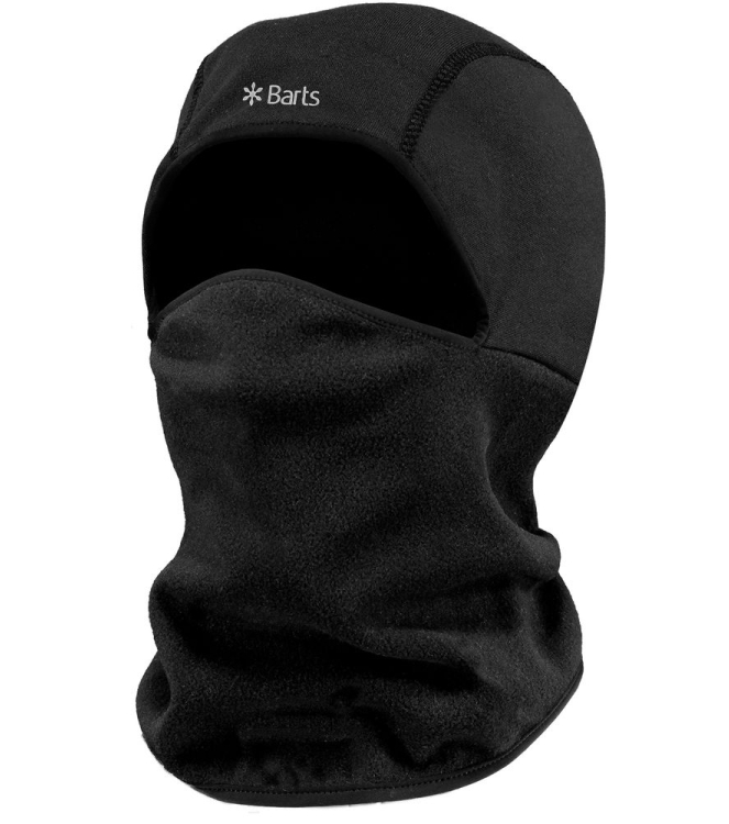 Barts Barts Helmaclava 01 black 0143 01 Black Barts wintersportkleding 0143 licht grijs bij Leerentveldvrijetijd.nl