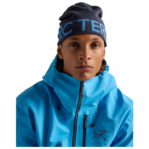 arc'teryx Word Head Toque Blk Sapphire / Aqua X000007590