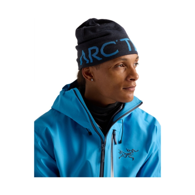 arc'teryx Word Head Toque Blk Sapphire / Aqua X000007590