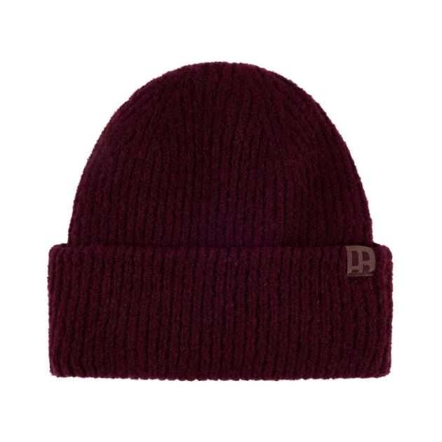 poederbaas Artic Beanie 601_Bordeaux PB060115
