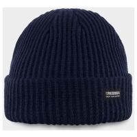 poederbaas Royal Rib Beanie 400_Blue PB060125