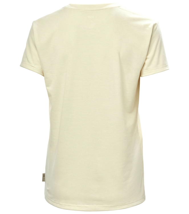 Helly Hansen Helly Hansen W Skog Recycled Graphic Tee snow 63083_049 Snow Helly Hansen fleeces en truien 63083_049 bij Leerentveldvrijetijd.nl