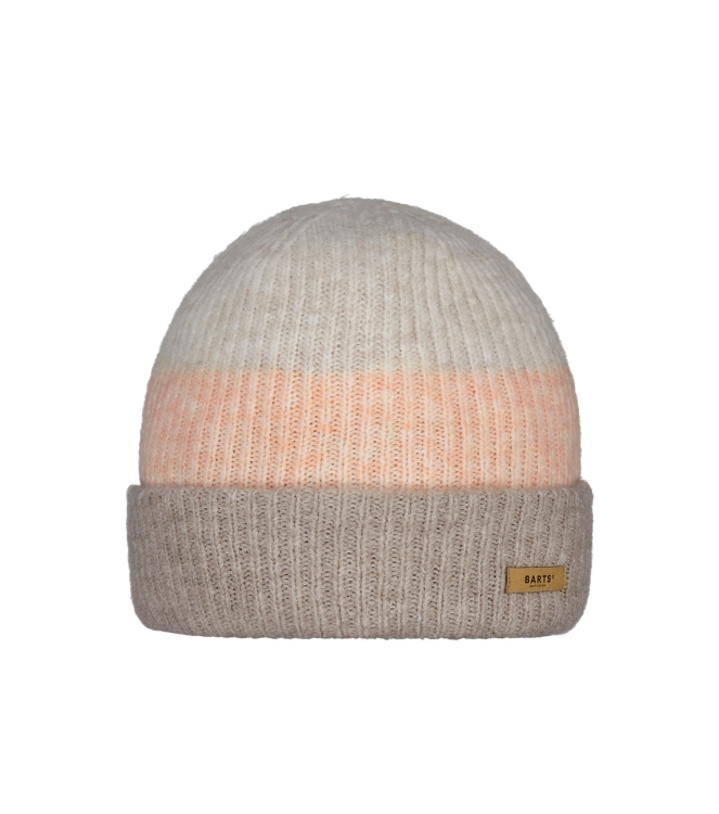 Barts Barts Suzam Beanie light brown 6101 0241 light brown Barts wintersportkleding 6101 0241 marine bij Leerentveldvrijetijd.nl