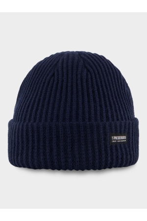 Poederbaas Poederbaas Royal Rib Beanie 400_Blue Poederbaas Poederbaas Royal Rib Beanie 400_Blue