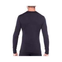 icebreaker Mens 200 Oasis LS Crewe 0011_Black IB104365