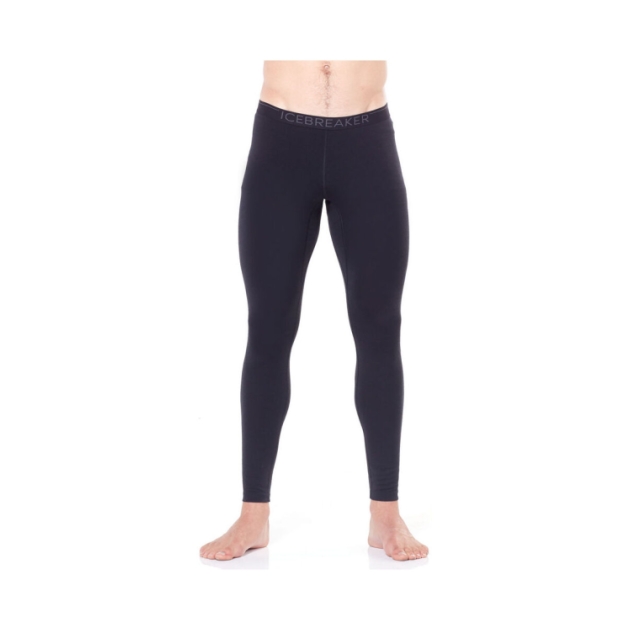 icebreaker Mens 200 Oasis Leggings 0011_Black IB104369