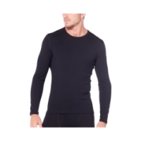 icebreaker Mens 260 Tech LS Crewe 0011_Black IB104371