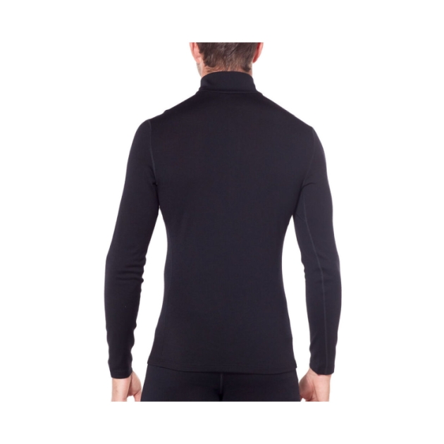 Icebreaker Mens 260 Tech LS Half Zip 001 Black IB104372