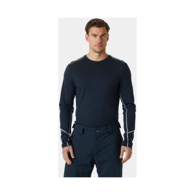 helly-hansen Lifa Merino Midweight Crew 600_Navy 49364