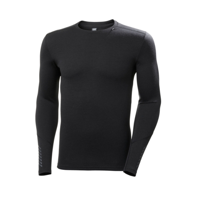 helly-hansen Lifa Merino Midweight Crew 990_Black 49364