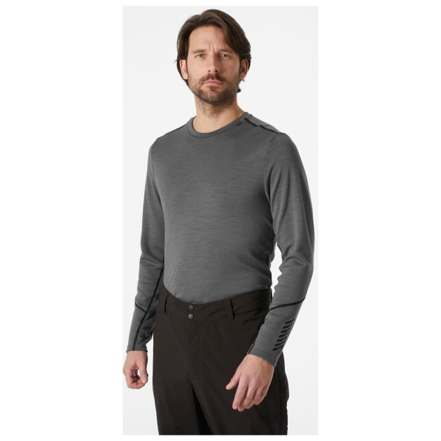 Helly Hansen Lifa Merino Midweight Crew Concrete 49364_876