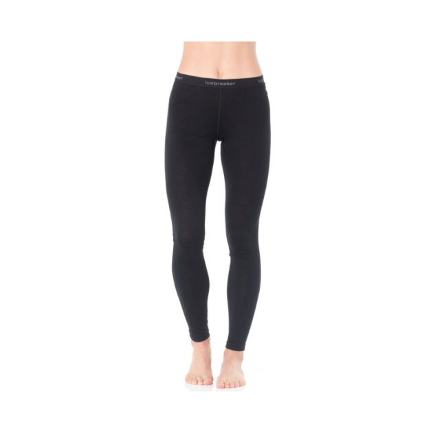 icebreaker Wmns 200 Oasis Leggings 0011_Black IB104383
