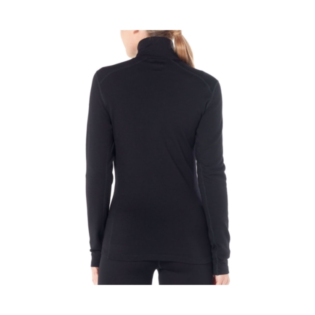 Icebreaker Wmns 260 Tech LS Half Zip 001 Black IB104390
