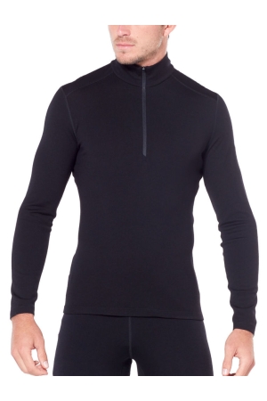 Icebreaker Icebreaker Mens 260 Tech LS Half Zip 001 Black Icebreaker Icebreaker Mens 260 Tech LS Half Zip 001 Black