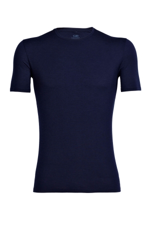 Icebreaker Icebreaker Mens Anatomica SS Crewe Midnight Navy Icebreaker Icebreaker Mens Anatomica SS Crewe Midnight Navy