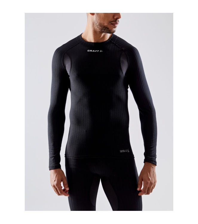 Craft Craft Active Extreme X Cn LS M black 1909679 999000 Black Craft wintersportkleding 1909679 999000 licht grijs bij Leerentveldvrijetijd.nl