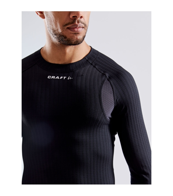 Craft Craft Active Extreme X Cn LS M black 1909679 999000 Black Craft wintersportkleding 1909679 999000 licht grijs bij Leerentveldvrijetijd.nl