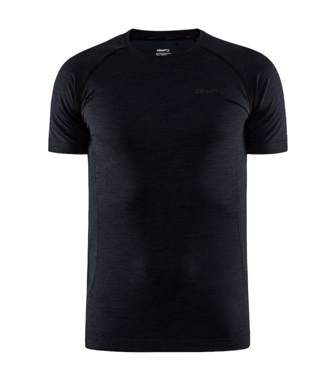 Craft Craft Core Dry Active Comfort SS M black 1911678-B999000 black Craft wintersportkleding 1911678-B999000 licht grijs bij Leerentveldvrijetijd.nl